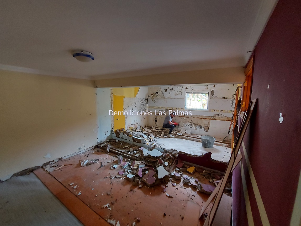 Demolición de tabiques